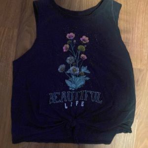 Flower “beautiful life” tank size large